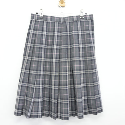 【中古】東京都 藤村女子中学校 女子制服 3点（ニットベスト・シャツ・スカート）sf038706