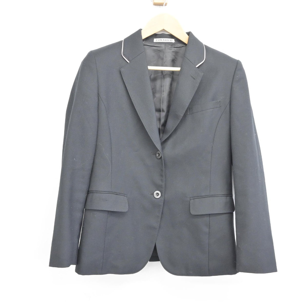 【中古】愛知県 中部大学第一高等学校 女子制服 2点（ブレザー・ニット）sf038719