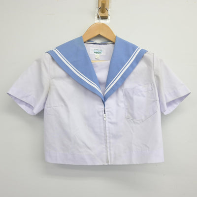 【中古】愛知県 三好丘中学校 女子制服 2点（セーラー服・セーラー服）sf038724