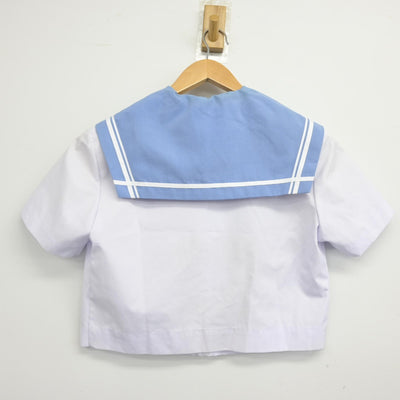 【中古】愛知県 三好丘中学校 女子制服 2点（セーラー服・セーラー服）sf038724