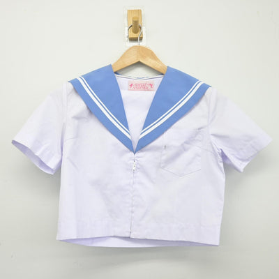 【中古】愛知県 三好丘中学校 女子制服 2点（セーラー服・セーラー服）sf038724