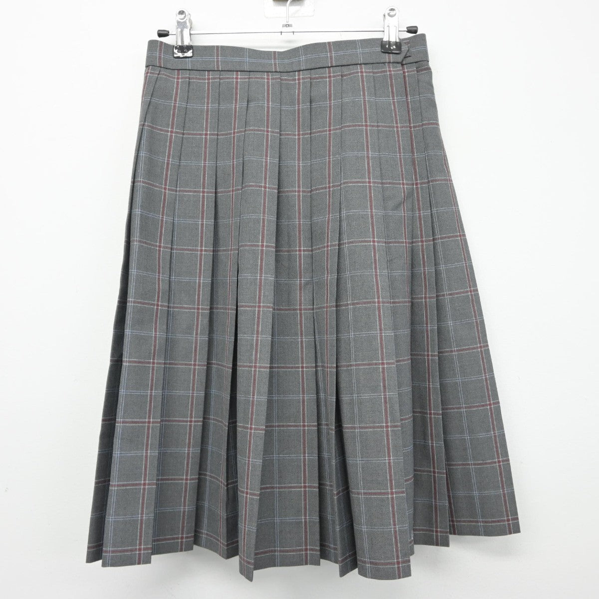 【中古】東京都 大冠高等学校 女子制服 2点（ニットベスト・スカート）sf038730