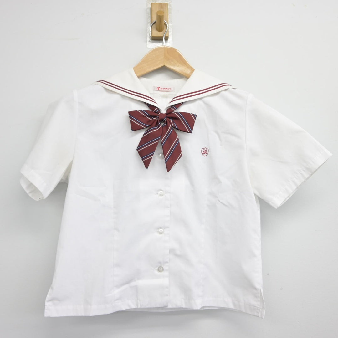 中古】岡山県 高梁日新高等学校 女子制服 3点（シャツ・スカート）sf038733 | 中古制服通販パレイド