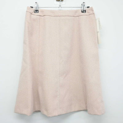 【中古】 事務服 女子制服 3点（ベスト・スカート）sf038744