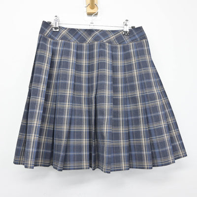 【中古】宮城県 八乙女中学校 女子制服 2点（シャツ・スカート）sf038752