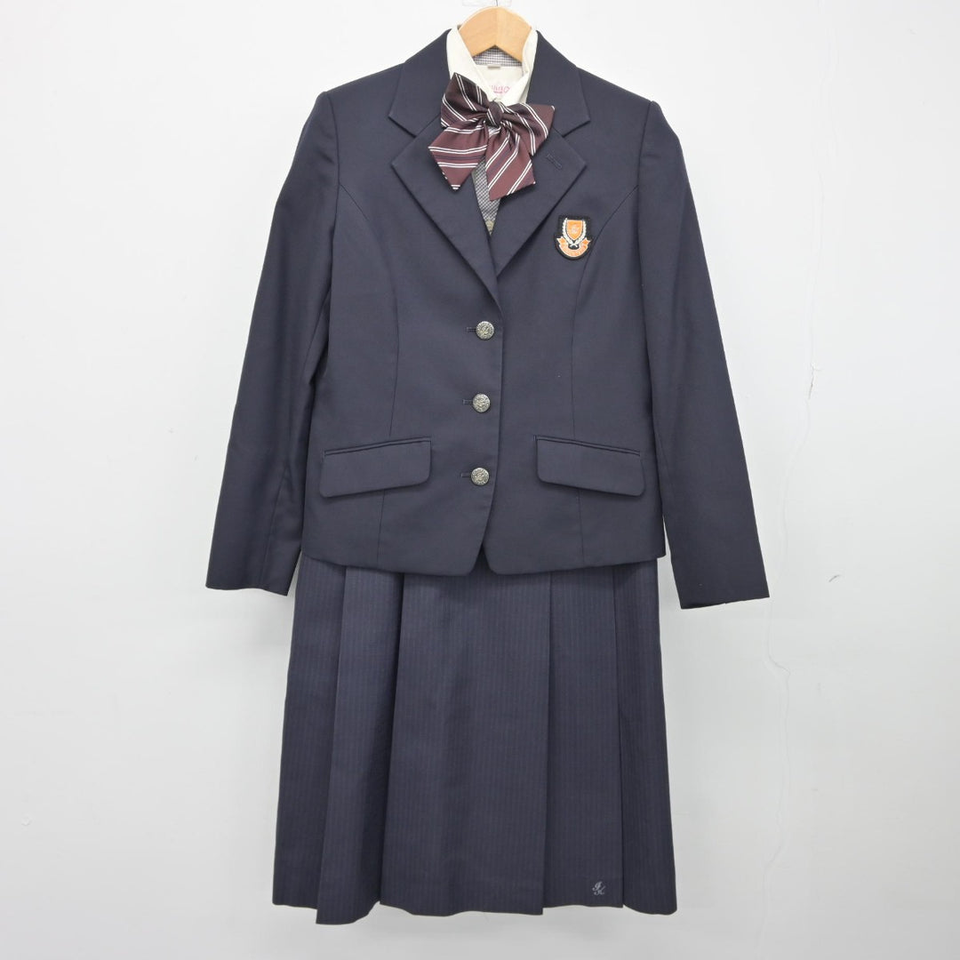 中古】兵庫県 尼崎高等学校 女子制服 5点（ブレザー・ジャンパースカート・シャツ）sf038762 | 中古制服通販パレイド