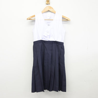 【中古】東京都 武蔵野東学園 武蔵野東小学校 女子制服 4点（セーラー服・スカート）sf038774