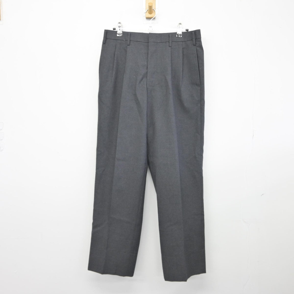 【中古】千葉県 銚子高等学校 男子制服 4点（ブレザー・シャツ・ズボン）sf038787