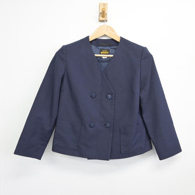 【中古】千葉県 銚子市立第五中学校 女子制服 3点（ブレザー・スカート）sf038791