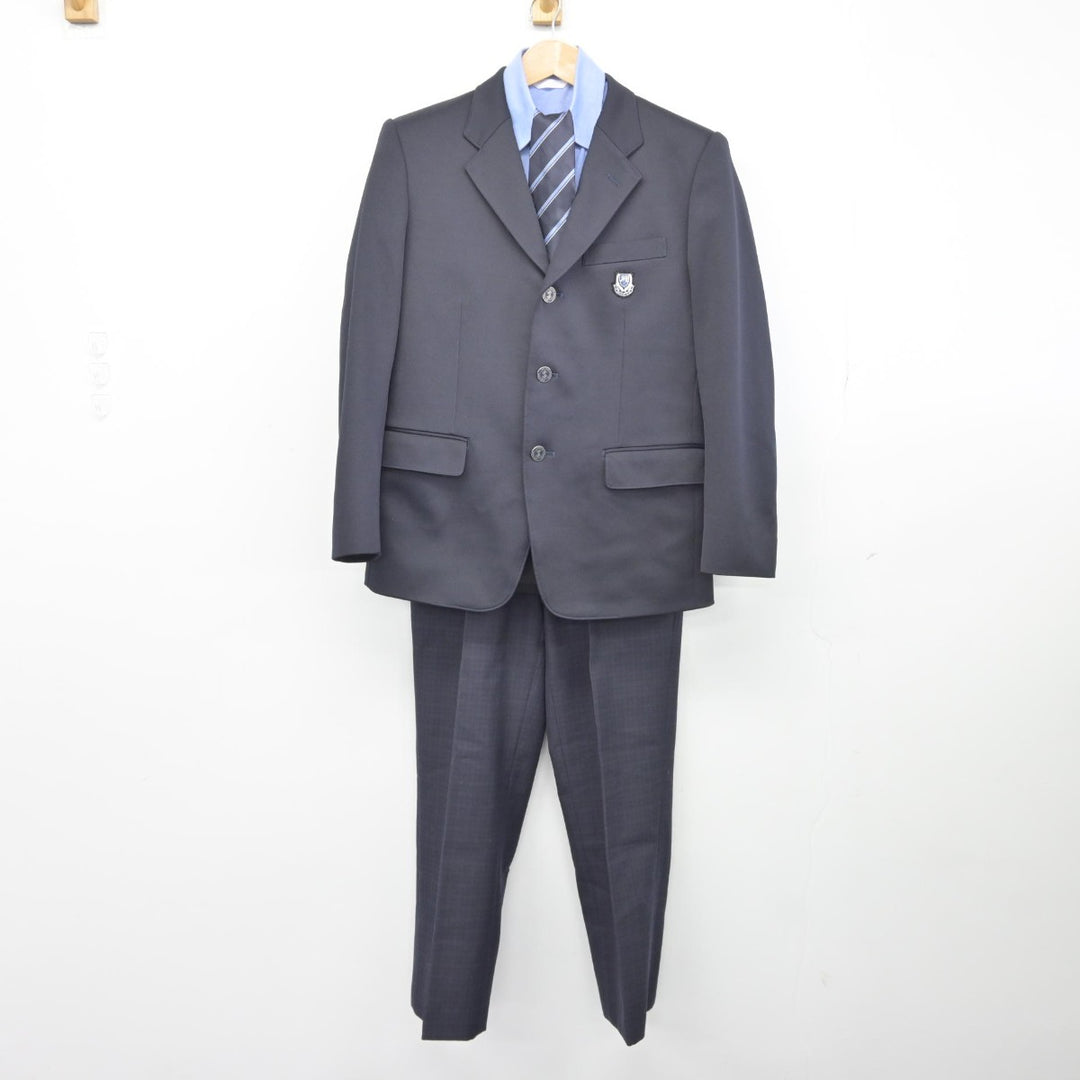 中古】北海道 札幌新陽高等学校 男子制服 5点（ブレザー・シャツ・ニット・ズボン）sf038793 | 中古制服通販パレイド