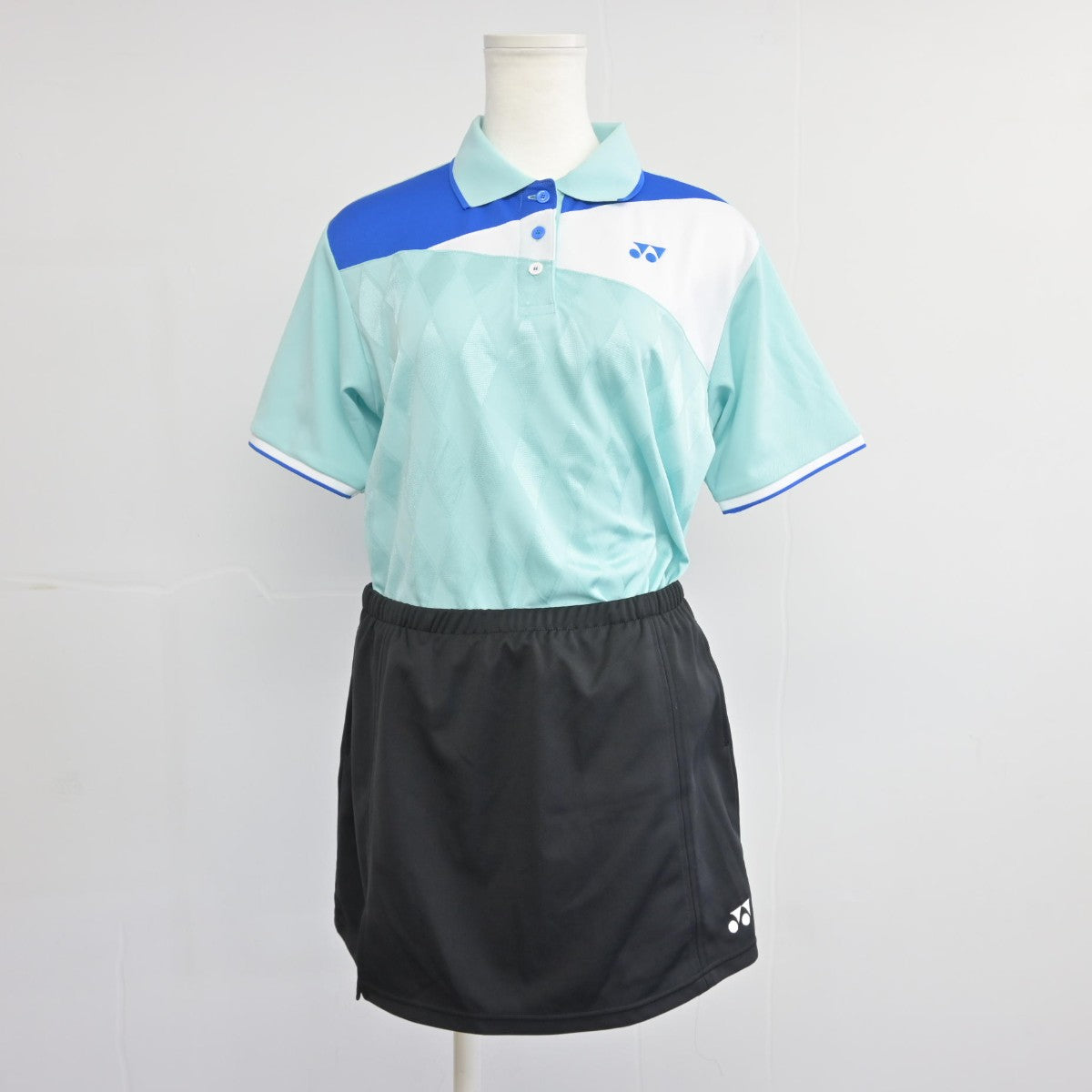 【中古】島根県 安来市立第二中学校/テニス部ユニフォーム 女子制服 2点（部活ユニフォーム 上・部活ユニフォーム 下）sf038809