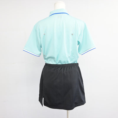 【中古】島根県 安来市立第二中学校/テニス部ユニフォーム 女子制服 2点（部活ユニフォーム 上・部活ユニフォーム 下）sf038809