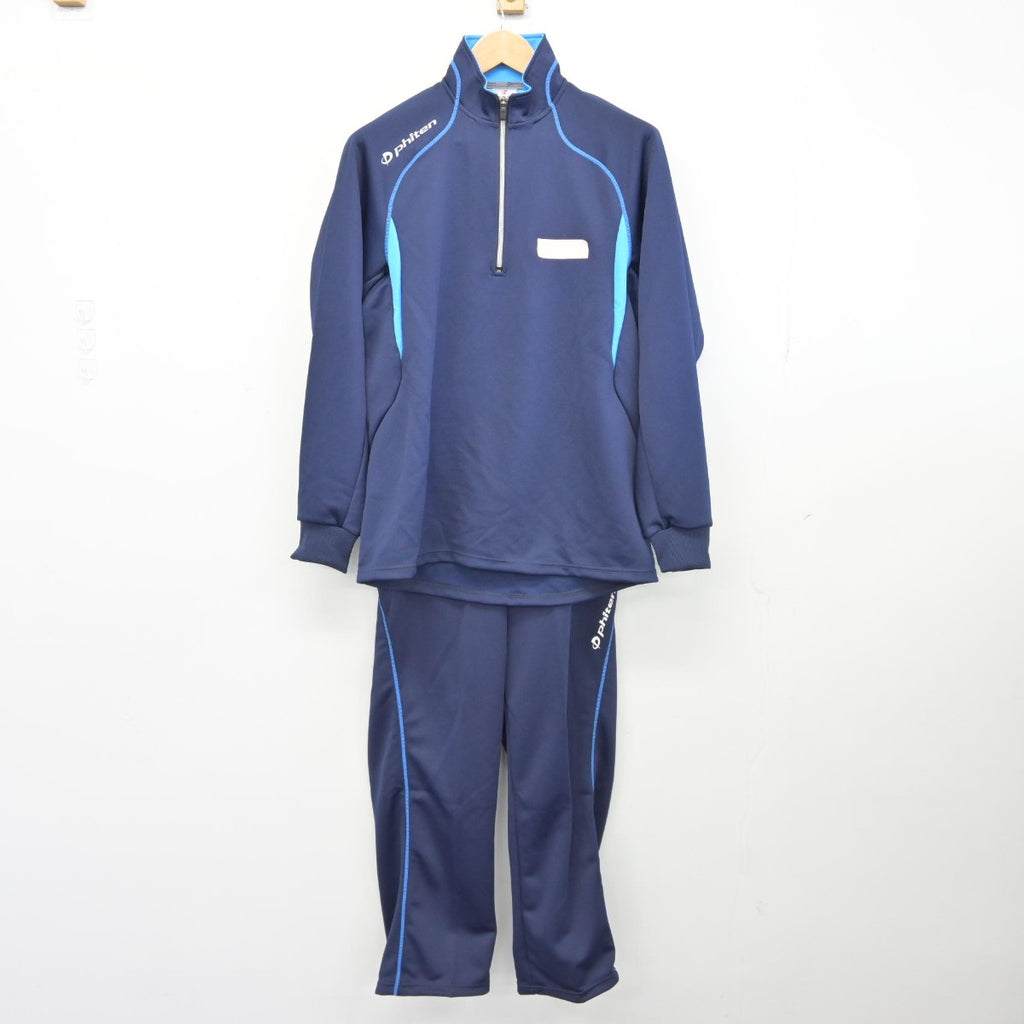 【中古】鳥取県 米子北高等学校 女子制服 2点（ジャージ 上・ジャージ 下）sf038812