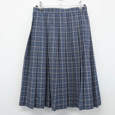 【中古】千葉県 有吉中学校 女子制服 2点（シャツ・スカート）sf038820