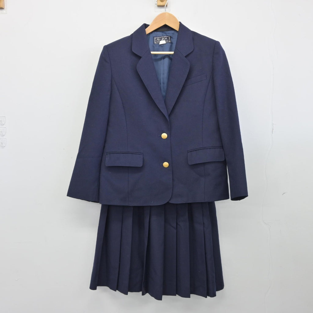 【中古】埼玉県 越ヶ谷高等学校 女子制服 2点（ブレザー・スカート）sf038823