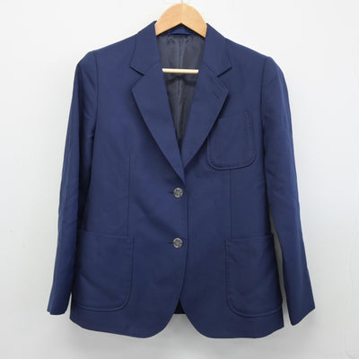 【中古】宮城県 仙台市立東華中学校 女子制服 4点（ブレザー・スカート）sf038824