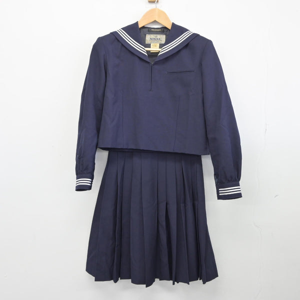 【中古】埼玉県 川越高等学校 女子制服 3点（セーラー服・セーラー服・スカート）sf038826 | 中古制服通販パレイド