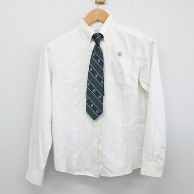 【中古】福岡県 上智福岡中学高等学校 女子制服 2点（シャツ）sf038846