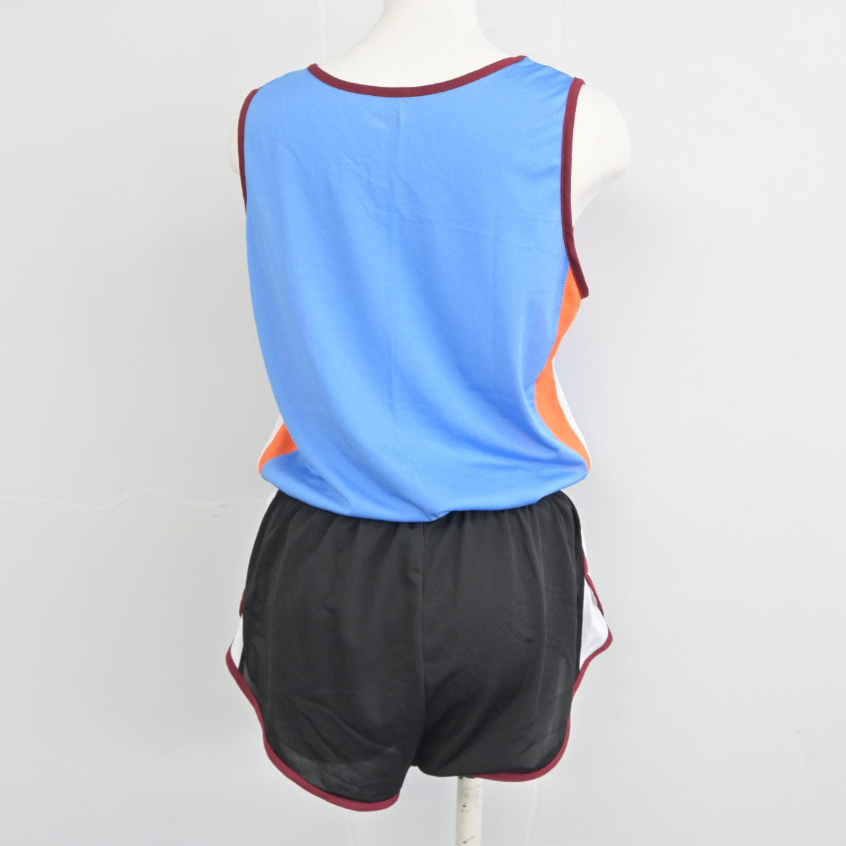 【中古】鹿児島県 川内南中学校/陸上部ユニフォーム 女子制服 2点（部活ユニフォーム 上・部活ユニフォーム 下）sf038863