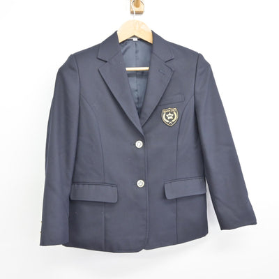 【中古】埼玉県 戸田市立喜沢中学校 女子制服 4点（ブレザー・シャツ・スカート）sf038873