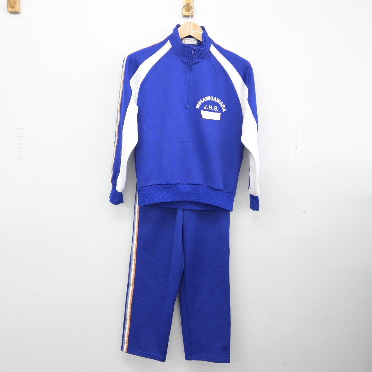 【中古】神奈川県 川崎市立南河原中学校 女子制服 2点（ジャージ 上・ジャージ 下）sf038881