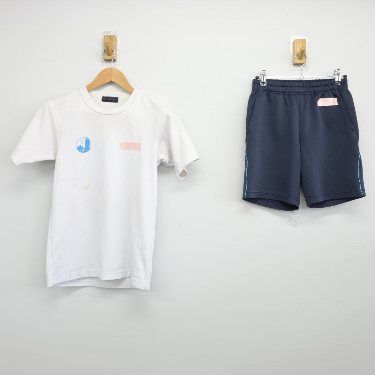 【中古】千葉県 おおたかの森中学校 女子制服 2点（体操服 上・体操服 下）sf038894