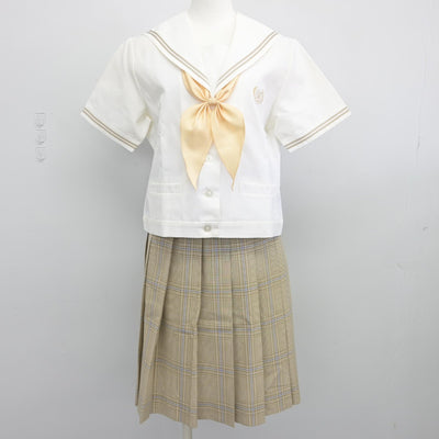 【中古】千葉県 翔凜中学校・高等学校 女子制服 4点（セーラー服・スカート）sf038902