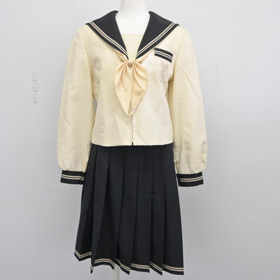 【中古】千葉県 翔凜中学校・高等学校 女子制服 5点（ブレザー・セーラー服・スカート）sf038903