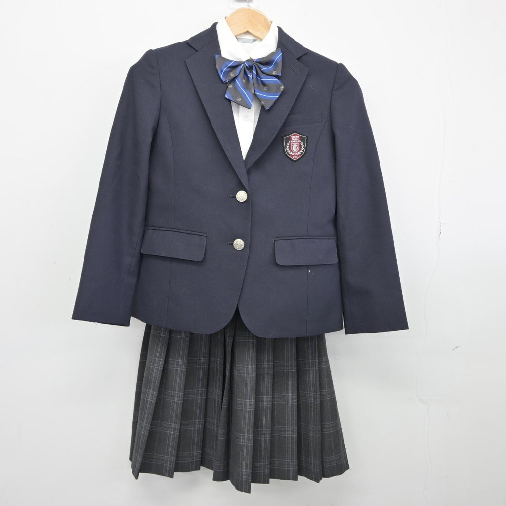 東京女子学院中学校/高等学校 女子学生 テレカ 制服 ごきげんよう お嬢様 レア - プリペイドカード