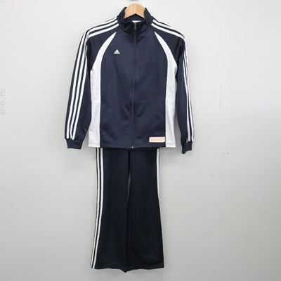 【中古】東京都 東京女子学院中学校 女子制服 2点（ジャージ 上・ジャージ 下）sf038916