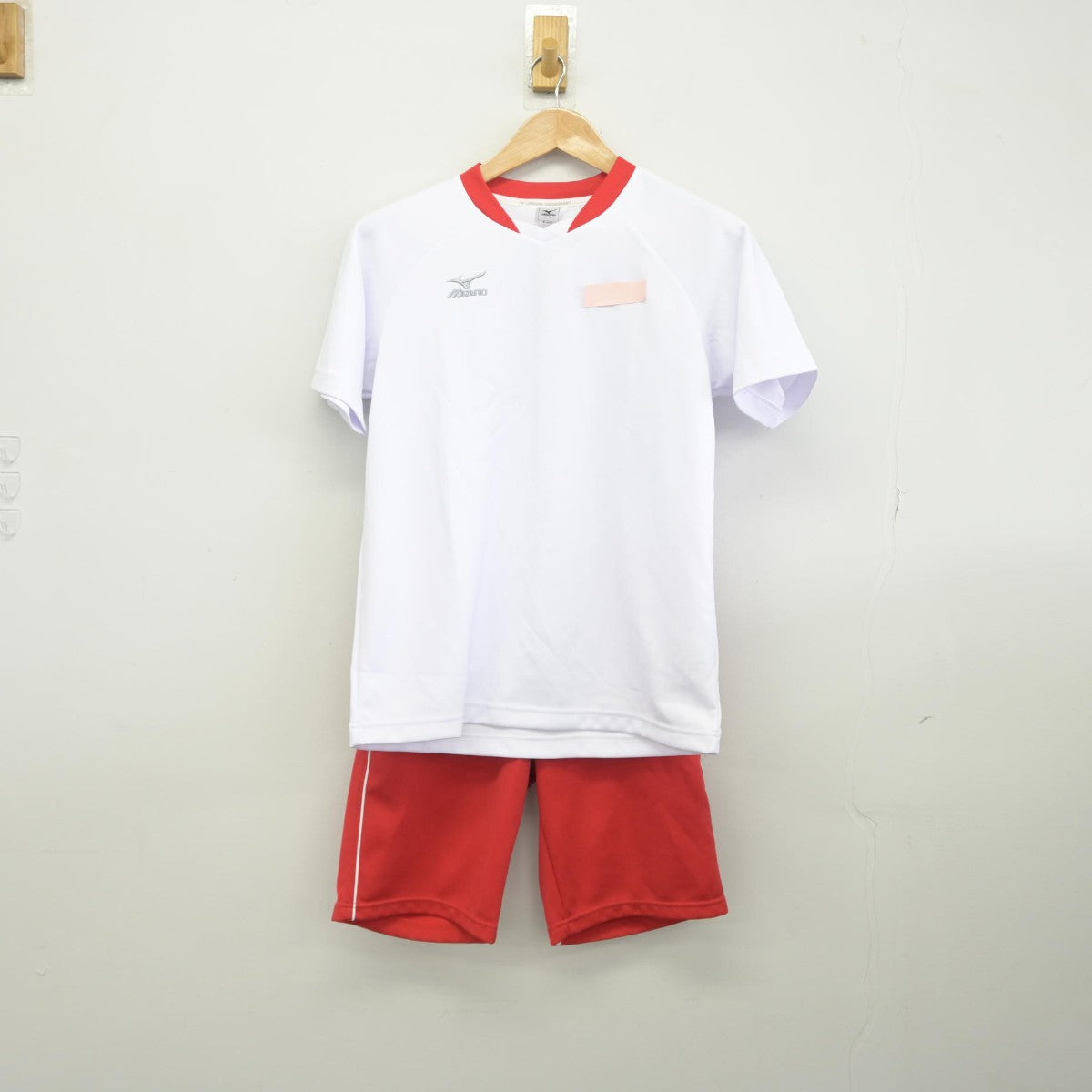 【中古】福岡県 博多女子高等学校 女子制服 3点（体操服 上・体操服 下）sf038928