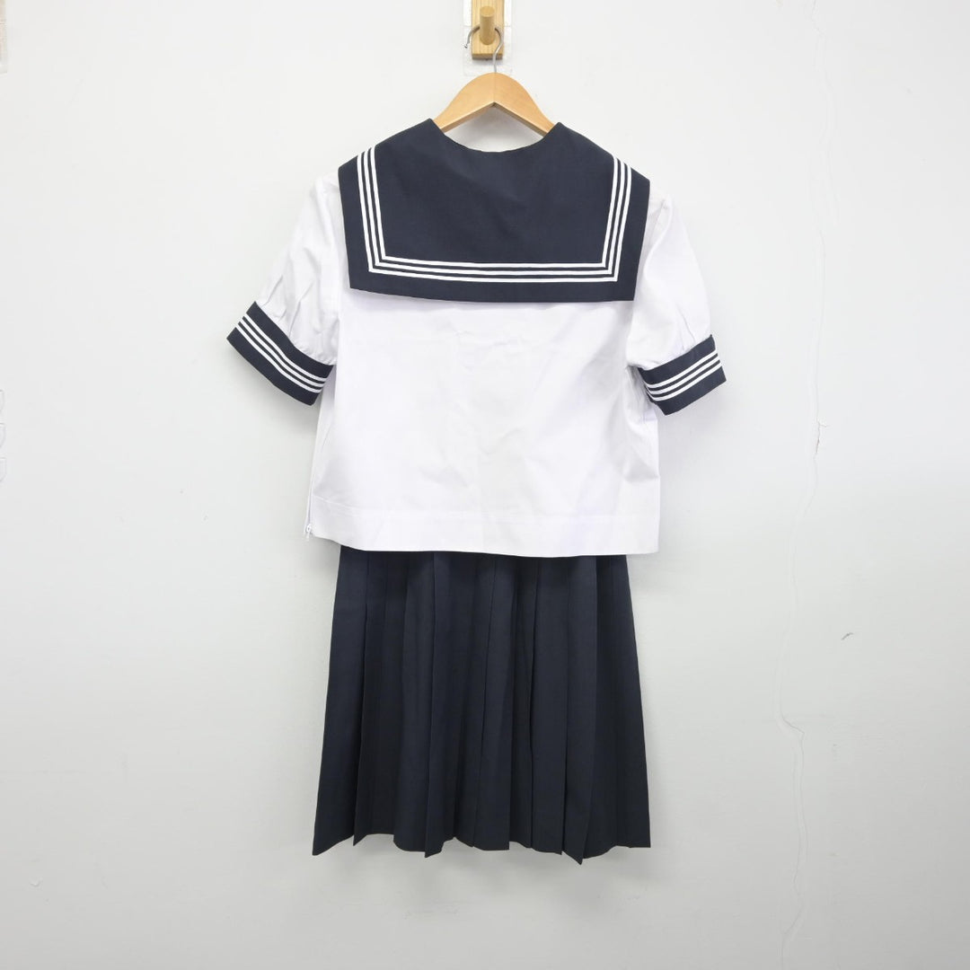 中古】福島県 安達高等学校 女子制服 3点（セーラー服・セーラー服・スカート）sf038938 | 中古制服通販パレイド