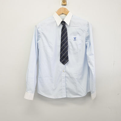 【中古】東京都 東海大学菅生高等学校 女子制服 3点（ニット・シャツ）sf038952