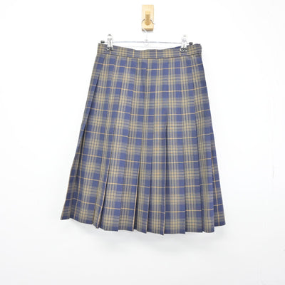 【中古】大分県 大分東明高等学校 女子制服 3点（ニットベスト・セーラー服・スカート）sf038955