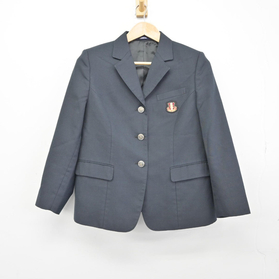 中古】兵庫県 神戸第一高等学校 女子制服 3点（ブレザー