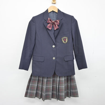 【中古】東京都 立川市立第五中学校 女子制服 4点（ブレザー・スカート・スカート）sf038973