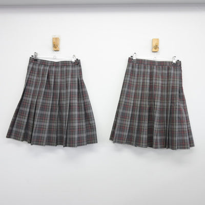 【中古】東京都 立川市立第五中学校 女子制服 4点（ブレザー・スカート・スカート）sf038973