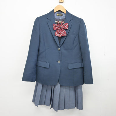 【中古】東京都 東邦高等学校 女子制服 5点（ブレザー・ベスト・スカート）sf038978