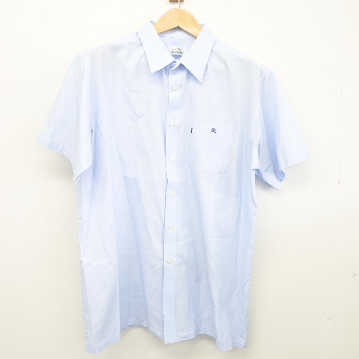 【中古】東京都 目黒学院高等学校 男子制服 2点（シャツ）sf039012