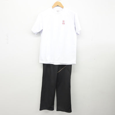 【中古】東京都 目黒学院高等学校 女子制服 3点（ジャージ 上・体操服 上・ジャージ 下）sf039023