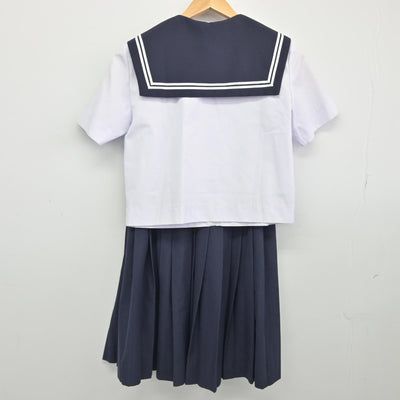 【中古】愛知県 宝神中学校 女子制服 3点（セーラー服・スカート）sf039056