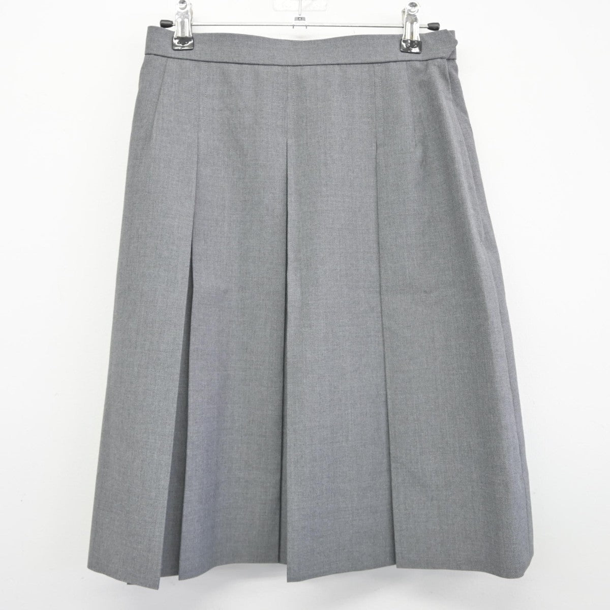 【中古】神奈川県 上の宮中学校 女子制服 3点（ベスト・シャツ・スカート）sf039063