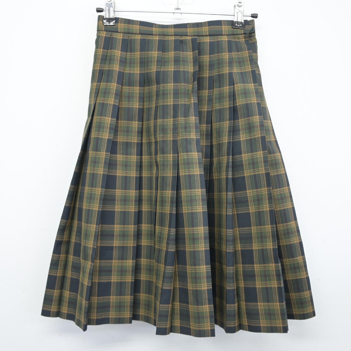 【中古】石川県 大聖寺高等学校 女子制服 3点（ニットベスト・シャツ・スカート）sf039071