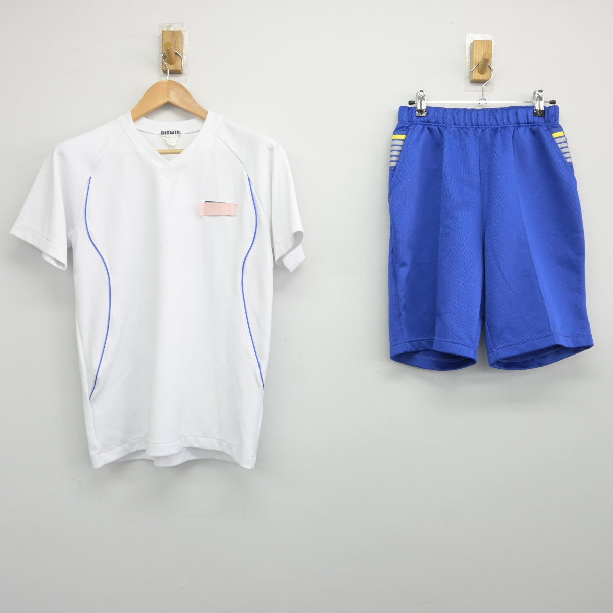 【中古】静岡県 曳馬中学校 女子制服 2点（体操服 上・体操服 下）sf039095