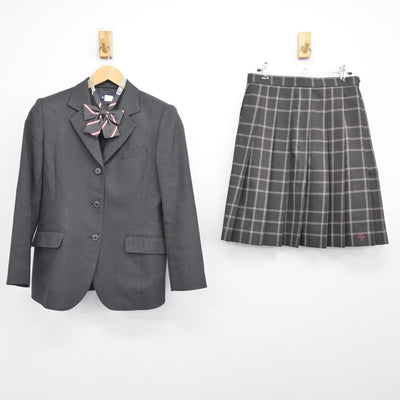 【中古】千葉県 流山おおたかの森高等学校 女子制服 3点（ブレザー・スカート）sf039100