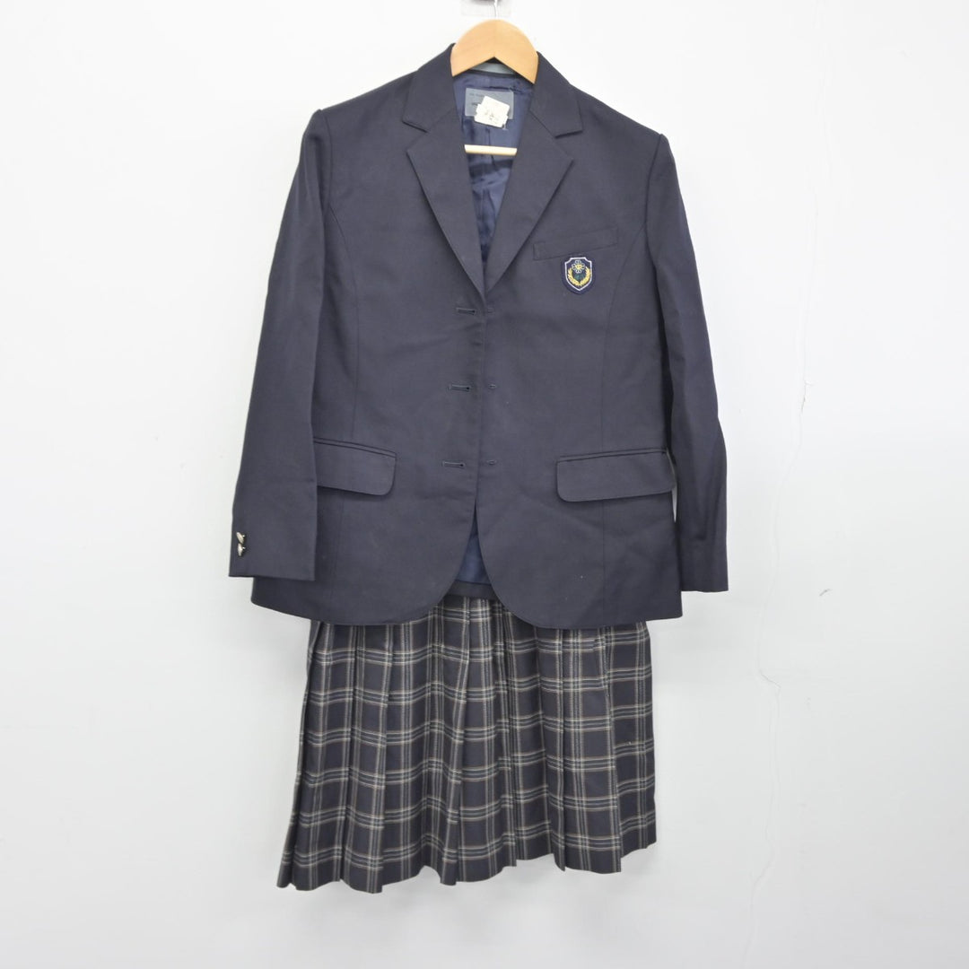 O43/L(中古)埼玉県 吸い取っ 朝霞第四中学校 女子制服8点 /校章/5/