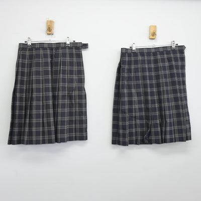 【中古】東京都 志村第四中学校 女子制服 3点（ブレザー・スカート・スカート）sf039123