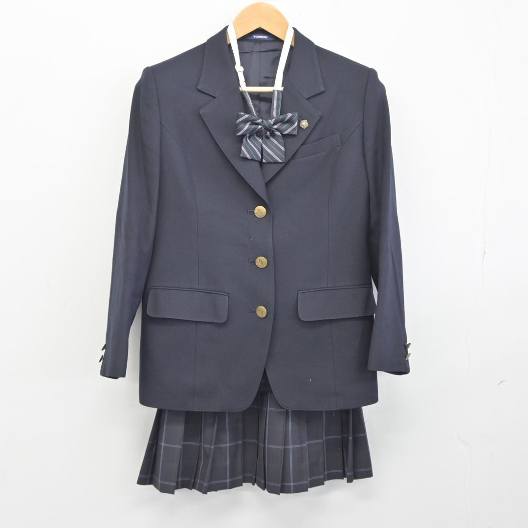 中古】東京都 練馬工科高等学校 女子制服 4点(ブレザー 中古】東京都 練馬工科高等学校 女子制服 4点(ブレザー