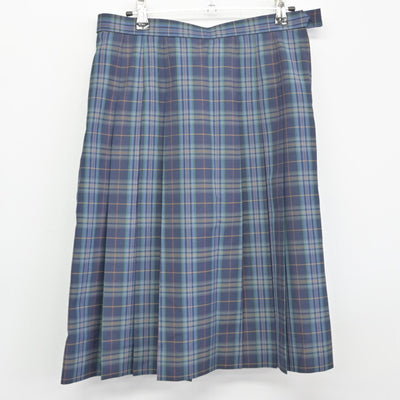 【中古】宮城県 蒲町中学校 女子制服 2点（ベスト・スカート）sf039129