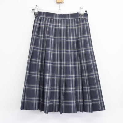 【中古】千葉県 二松學舎大学附属柏中学校 女子制服 2点（スカート・スカート）sf039141